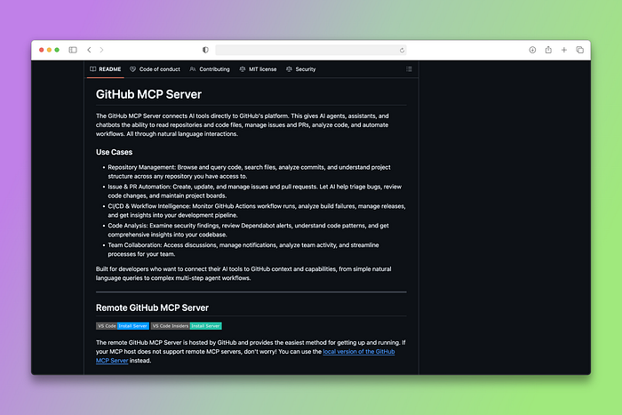 GitHub MCP Server